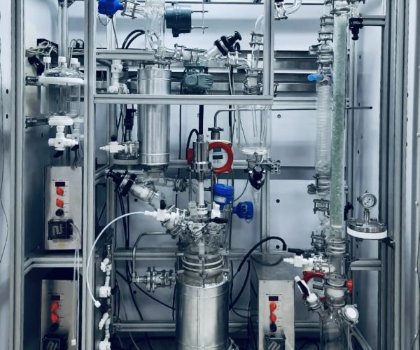 SS and Glass Reactor Pilot Plant Set-up (2)